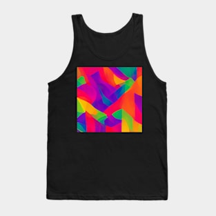 omg pattern abstract background Tank Top